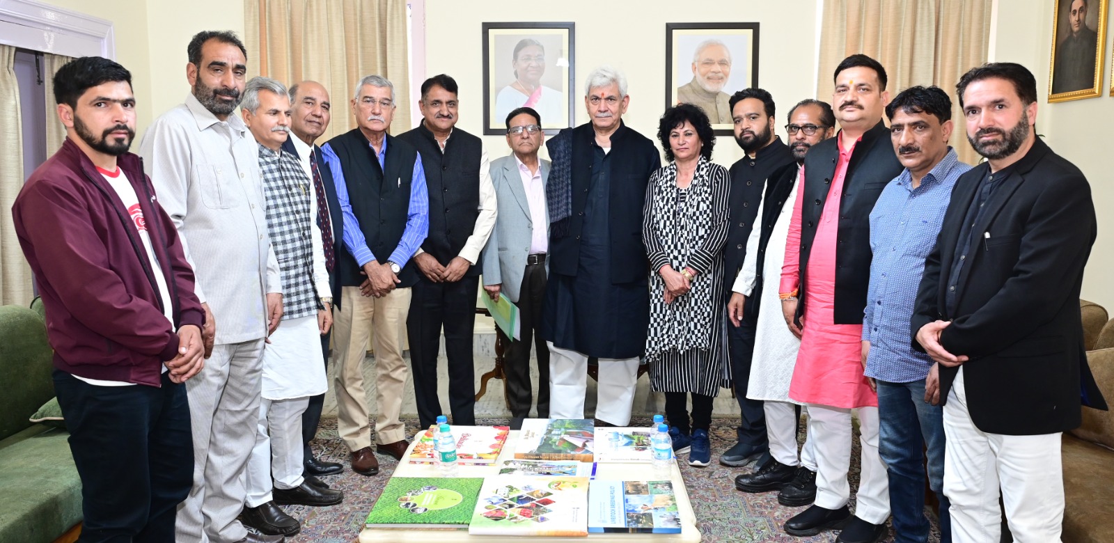 J&K National Panthers Party delegation calls on Lt Governor