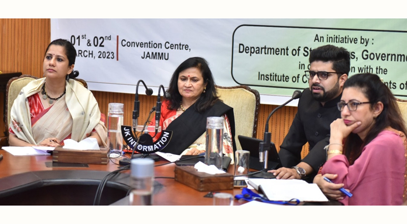 Commissioner State Taxes Dr Rashmi Singh and other officers during awareness initiative. Commissioner State Taxes Dr Rashmi Singh and other officers during awareness initiative.