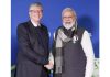 Microsoft co-founder and philanthropist Bill Gates met Prime Minister Narendra Modi on Saturday.