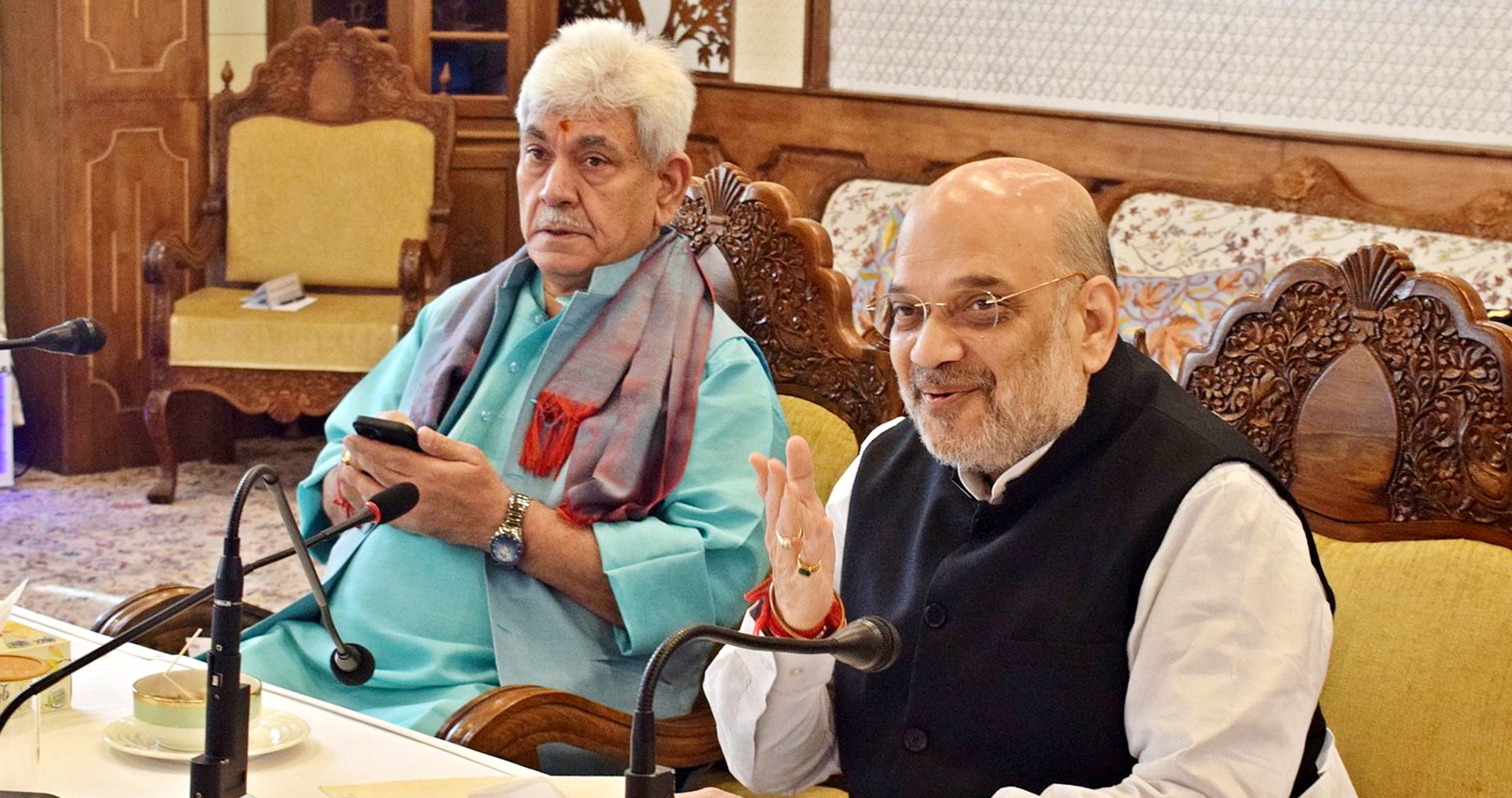 AMIT SHAH AND MANOJ SINHA