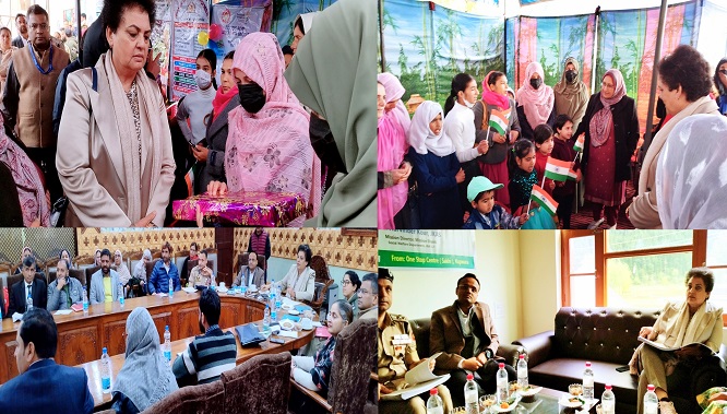 Chairperson NCW visits Kupwara