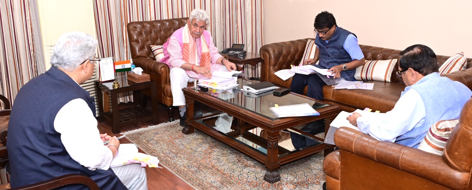 Lieutenant Governor, Manoj Sinha chairs Administrative Council meeting-25