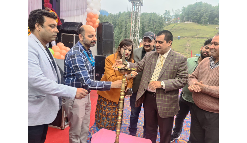 Officers inaugurating cultural bonanza at Sanasar. Officers inaugurating cultural bonanza at Sanasar.