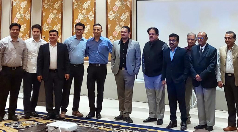 Doctors posing together during a workshop in Jammu on Tuesday. Doctors posing together during a workshop in Jammu on Tuesday.