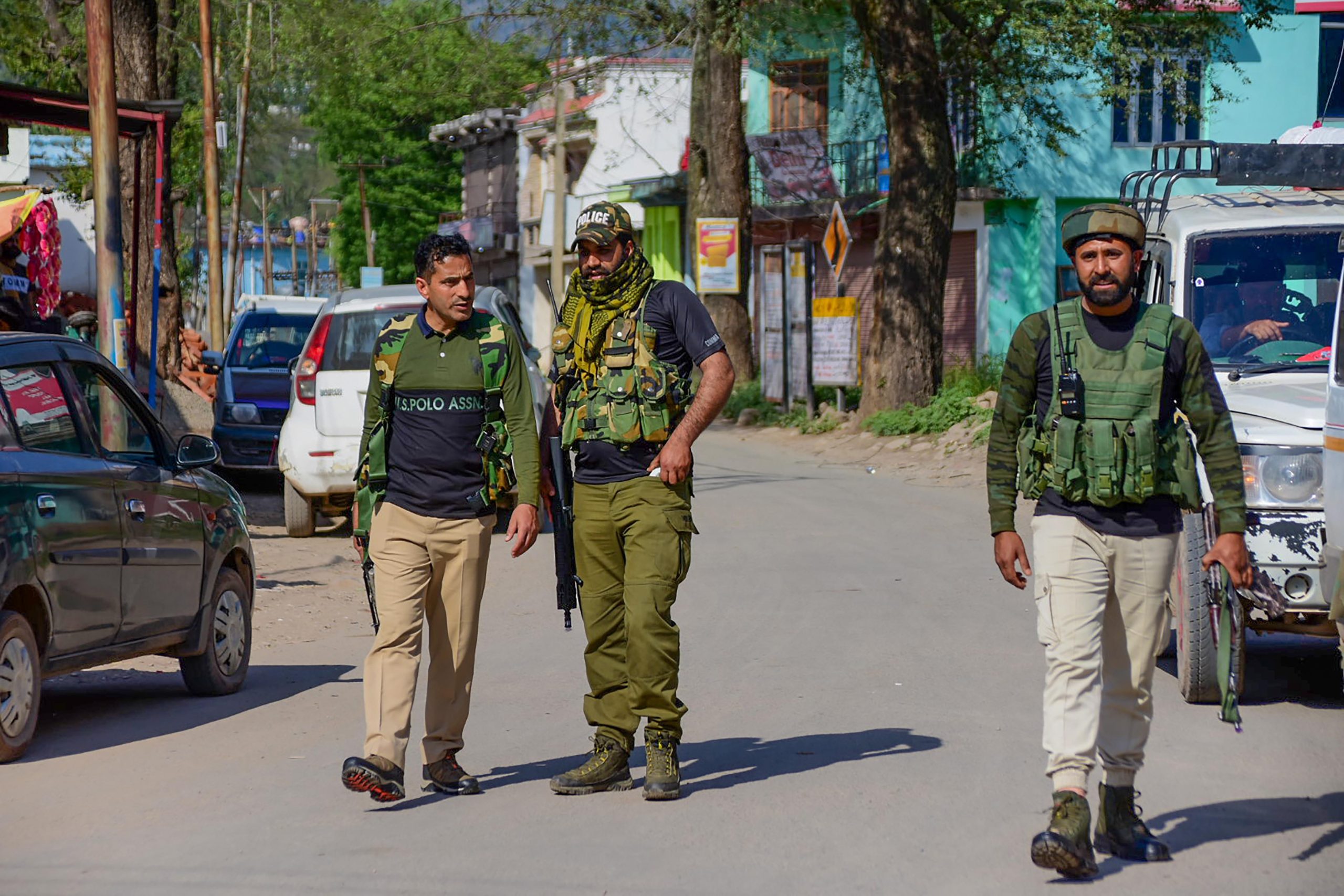 Security force encounter with terrorists in J&K