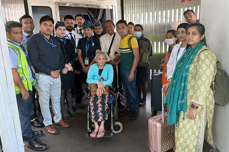 A flight carrying 231 Indian nationals under Operation Kaveri arrives in Mumbai from conflict-hit Sudan.