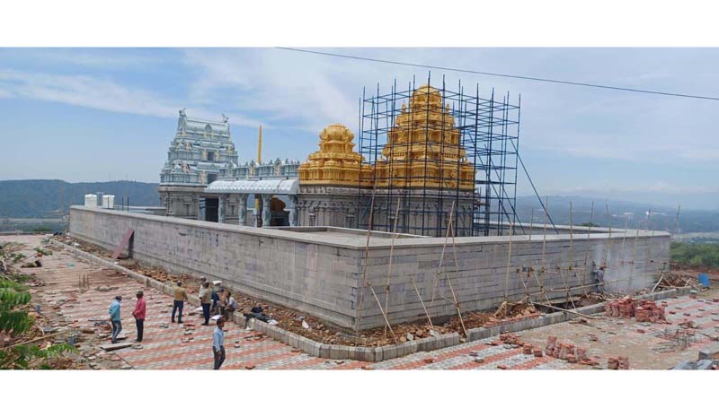 A view of Tirupati Balaji temple in Jammu. A view of Tirupati Balaji temple in Jammu.