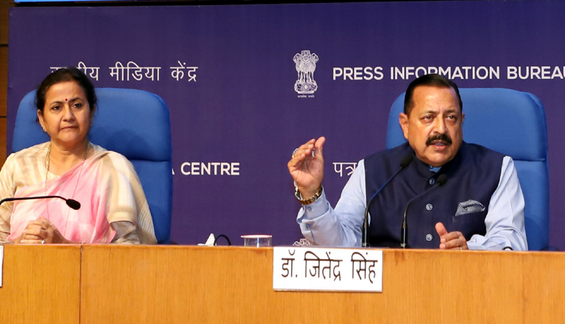 Union Minister Dr Jitendra Singh briefing the media about the proposed G20 Rishikesh meeting of “Anti-Corruption Working Group” beginning on Wednesday. Union Minister Dr Jitendra Singh briefing the media about the proposed G20 Rishikesh meeting of “Anti-Corruption Working Group” beginning on Wednesday.