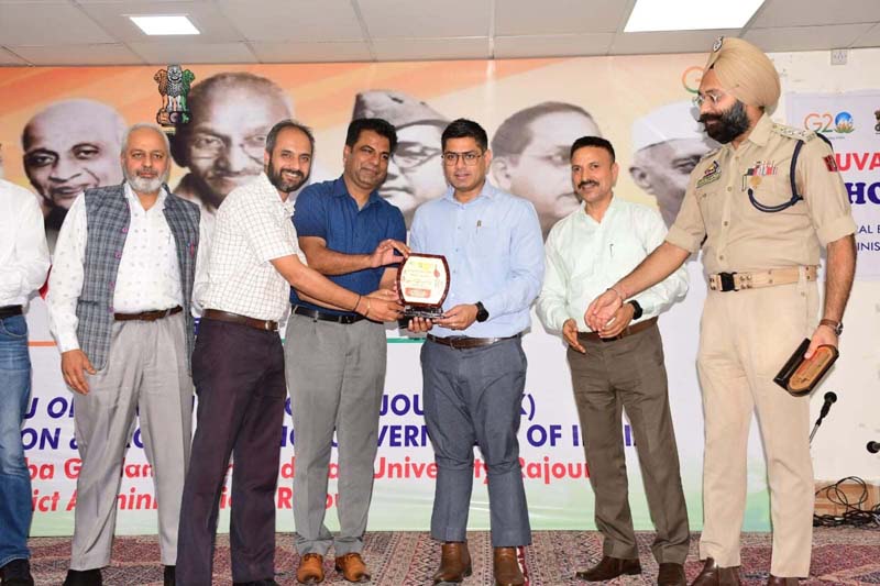 Deputy Commissioner Rajouri and other dignitaries during CBC’s Exhibition on Tuesday. Deputy Commissioner Rajouri and other dignitaries during CBC’s Exhibition on Tuesday.