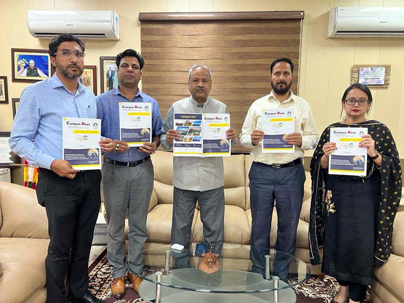 BGSBU Vice-Chancellor releasing 4th edition of the University magazine. BGSBU Vice-Chancellor releasing 4th edition of the University magazine.