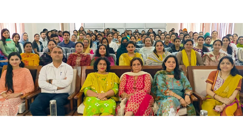 Students and faculty members during one day workshop at GCOE on Thursday.