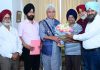Delegation Of District Gurdwara Parbandhak Committee Srinagar Calls On LG Manoj Sinha