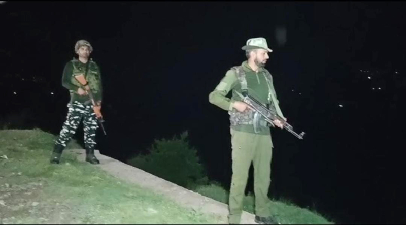 Troops maintain high alert on LoC in Poonch on Saturday. -Excelsior/Rahi Kapoor Troops maintain high alert on LoC in Poonch on Saturday. -Excelsior/Rahi Kapoor