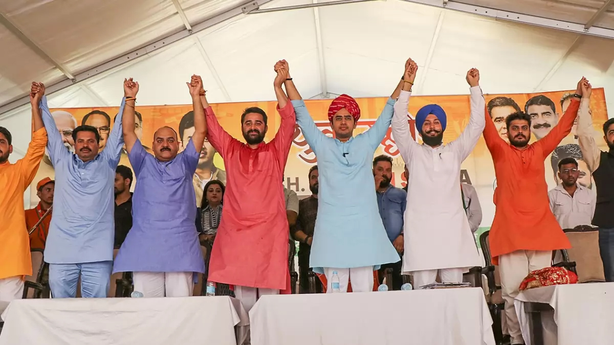 Modi Govt Always Kept ‘India First’ In 9 Yrs: Tejasvi Surya In Jammu Modi Govt Always Kept ‘India First’ In 9 Yrs: Tejasvi Surya In Jammu