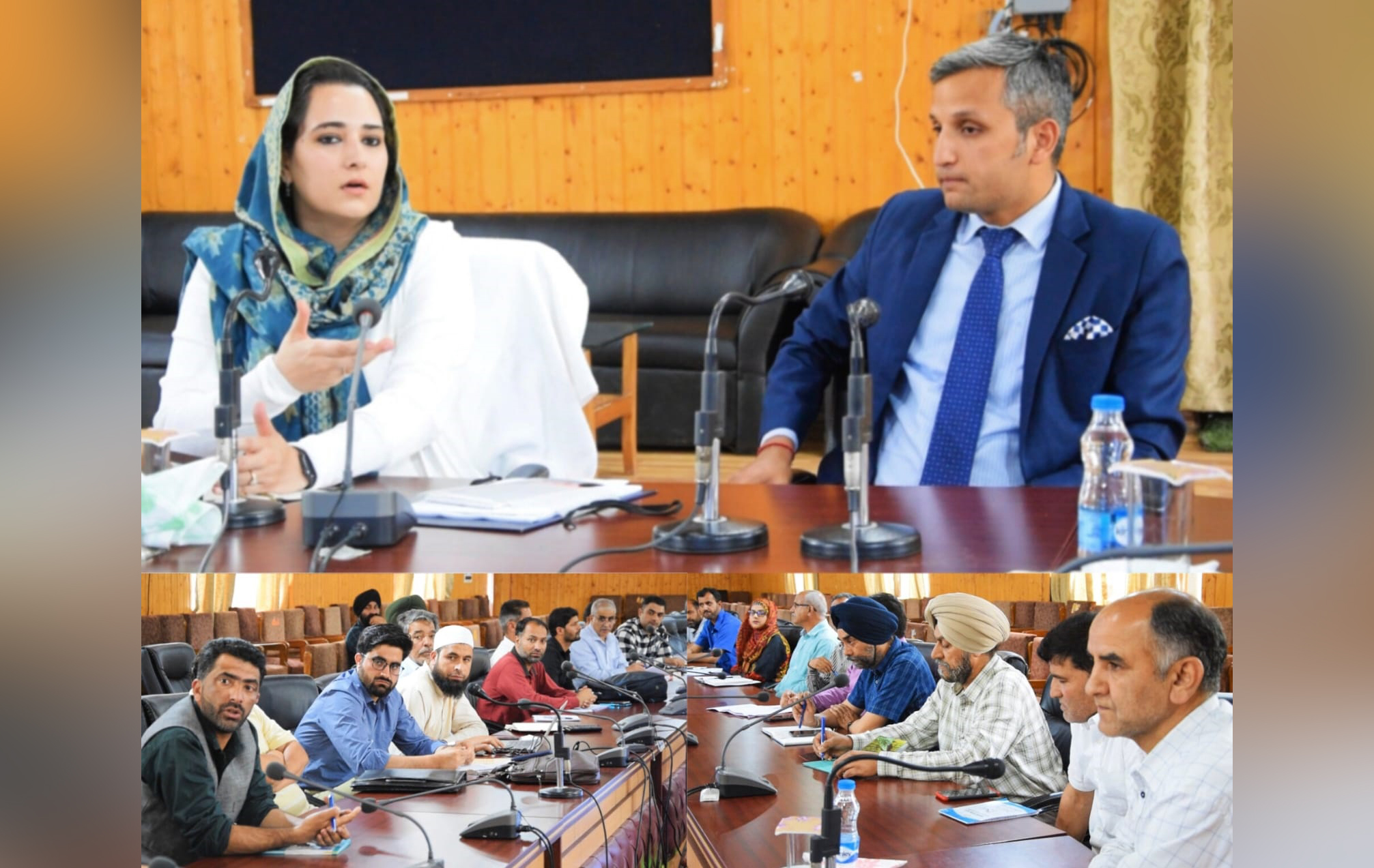 Vimarsh Aryan visits Baramulla, Reviews Progress Under ADP