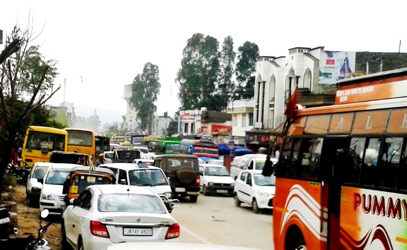 Traffic jams and blocked road crossings Traffic jams and blocked road crossings