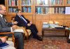 NITI Aayog VC Suman Bery Meets J&K LG Manoj Sinha