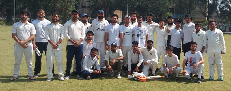 Jammu University Inter-Departmental cricket teams posing for a group photograph. Jammu University Inter-Departmental cricket teams posing for a group photograph.