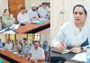 DC Baramulla chairing a meeting.