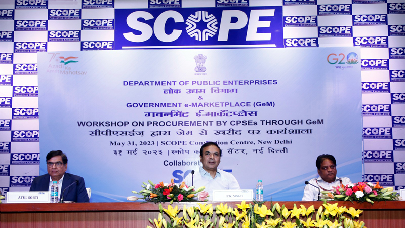 CEO GeM and others at workshop on procurement by CPSE through GeM. CEO GeM and others at workshop on procurement by CPSE through GeM.