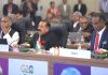 Union Minister Dr Jitendra Singh delivering the inaugural address at “G20 Science Ministers Meet", at Mumbai on Wednesday.