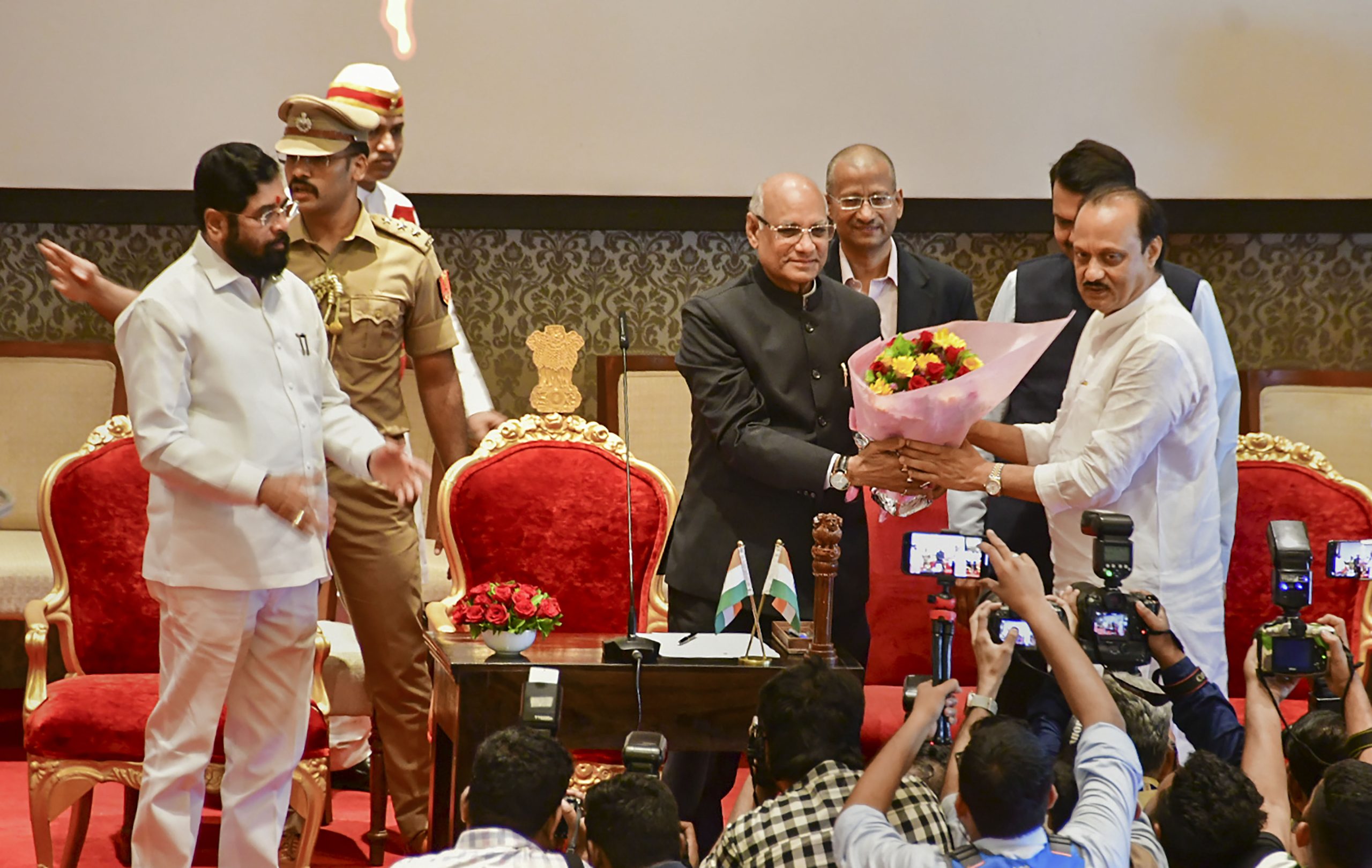 Ajit Pawar Joined Hands With BJP To Replace Maha CM Shinde, Claims Saamana Ajit Pawar Joined Hands With BJP To Replace Maha CM Shinde, Claims Saamana