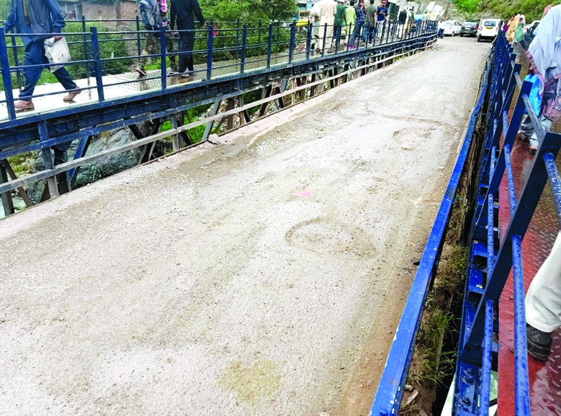 Poonch-Shri Budha Amarnath Shrine road is in poor condition