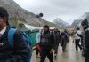 Amarnath Yatra Resumes From J&K's Panjtarni, Sheshnag Base Camps After Three Days