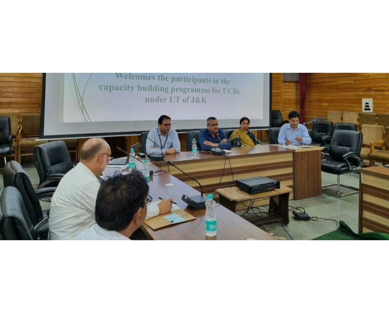 RBI and other officers during capacity building program at Sopore. RBI and other officers during capacity building program at Sopore.