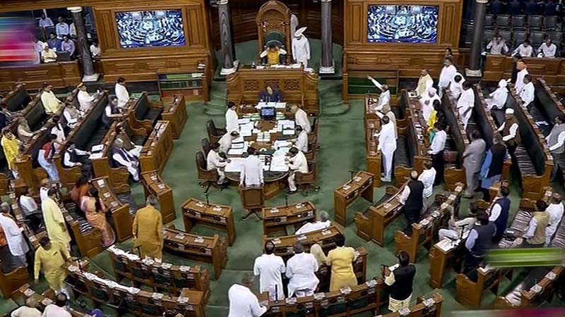 Parl adjourned for 2nd day over Manipur
