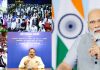 PM Narendra Modi virtually addressing the Rozgar Mela on Saturday.