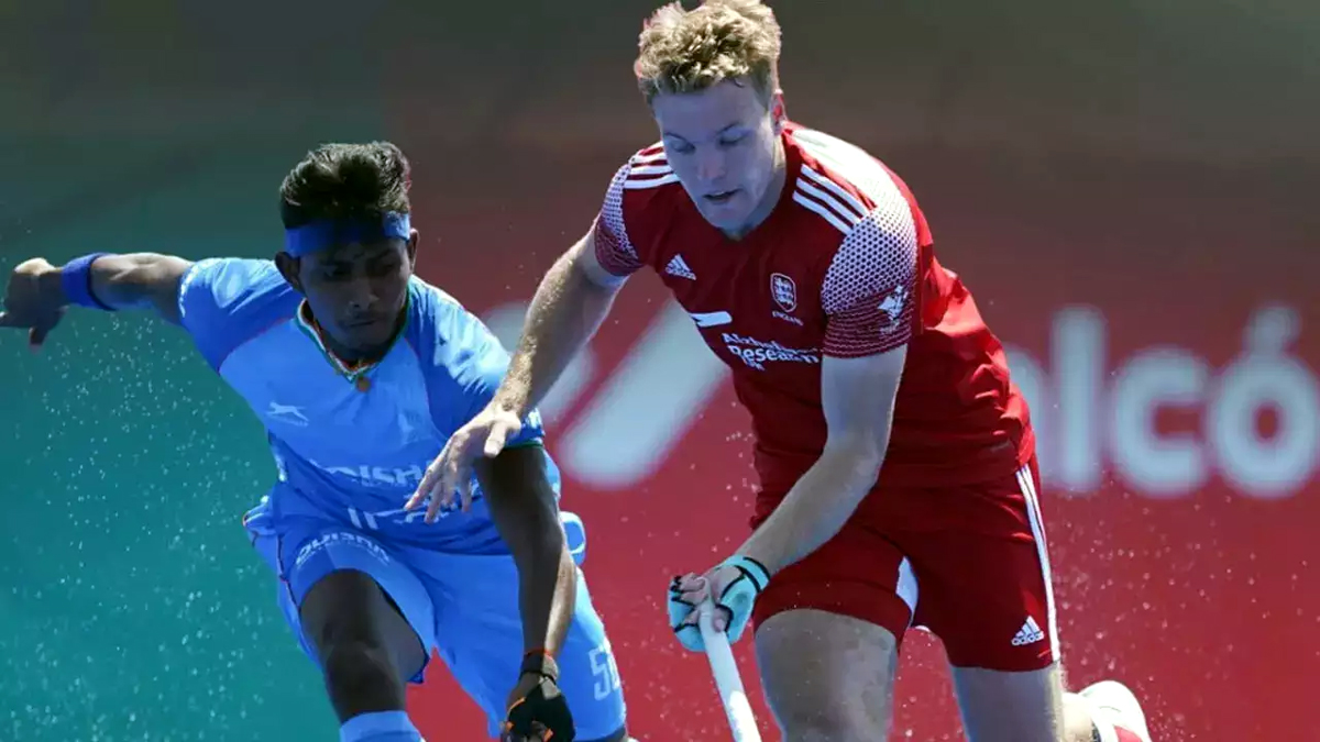 Indian Men's Hockey Team holds England to a 1-1 draw Indian Men's Hockey Team holds England to a 1-1 draw