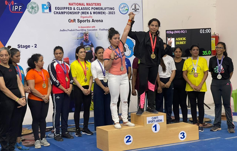 Sapna jain posing with Silver medalist and other participants at vizianagaram, Andhra Pradesh. Sapna jain posing with Silver medalist and other participants at vizianagaram, Andhra Pradesh.