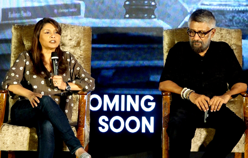 Filmmaker Vivek Aghnihotri and actress Pallavi Gosh at the trailer launch of ‘Kashmir Files Unreported’ in Srinagar. — Excelsior/Shakeel Filmmaker Vivek Aghnihotri and actress Pallavi Gosh at the trailer launch of ‘Kashmir Files Unreported’ in Srinagar.— Excelsior/Shakeel