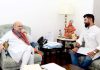 National Democratic Alliance meeting, Lok Janshakti Party (Ram Vilas) Chirag Paswan meeting with Home Minister Amit Shah