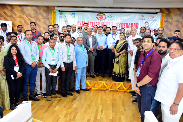 H&PM officials with stakeholders at Hyderabad on Monday. H&PM officials with stakeholders at Hyderabad on Monday.