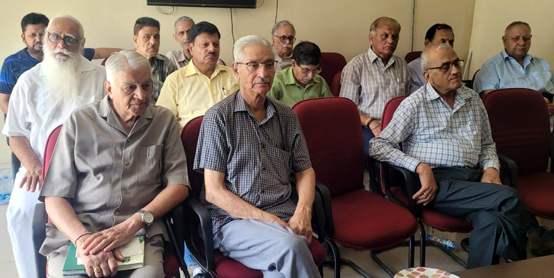 Members of CGPWA attending a workshop on Marma Therapy in Jammu. Members of CGPWA attending a workshop on Marma Therapy in Jammu.