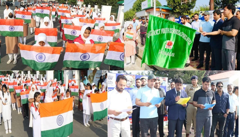 Chief Secretary flags off Tiranga Rally in Srinagar-8