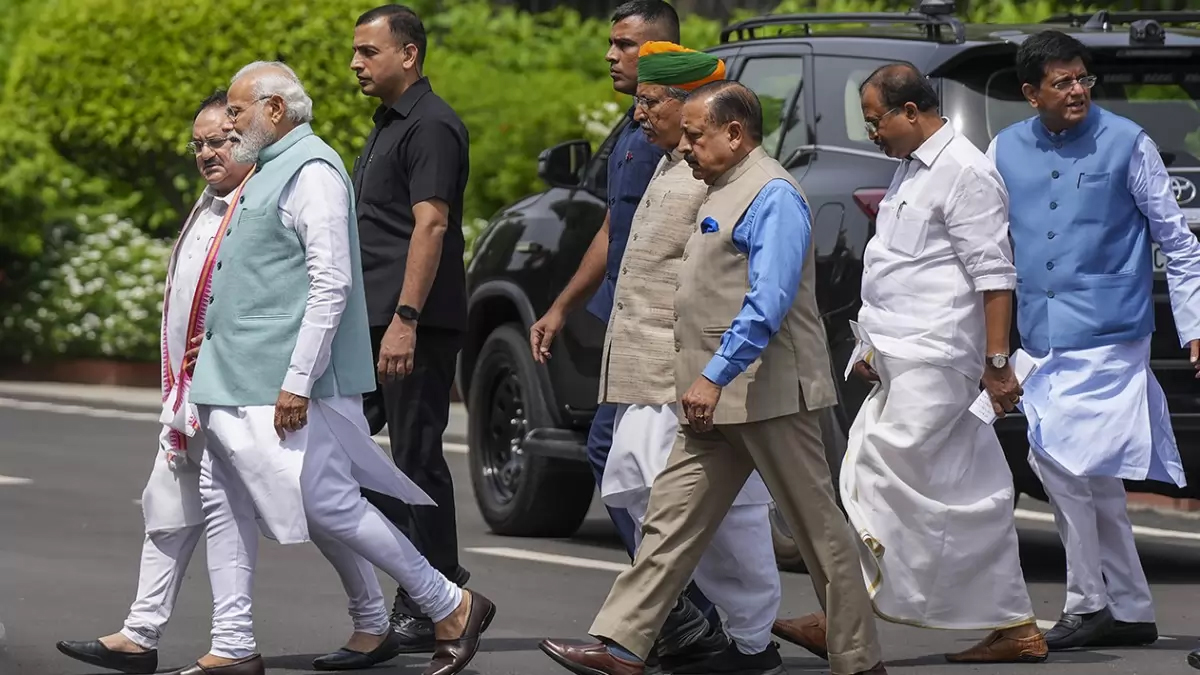 Opposition Brought No-Confidence Motion To Test Its Own Unity As Its Alliance Plagued By Distrust: PM Modi Opposition Brought No-Confidence Motion To Test Its Own Unity As Its Alliance Plagued By Distrust: PM Modi