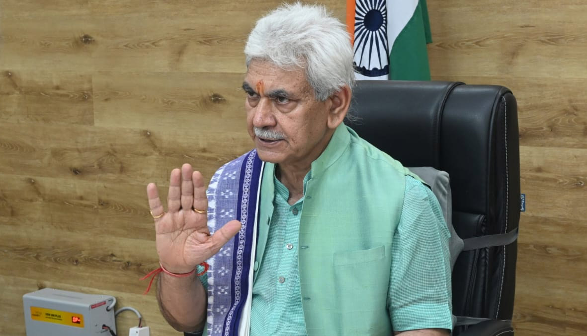 Committed To Fulfil Resolve Of Corruption-Free Jammu And Kashmir: LG Sinha Committed To Fulfil Resolve Of Corruption-Free Jammu And Kashmir: LG Sinha