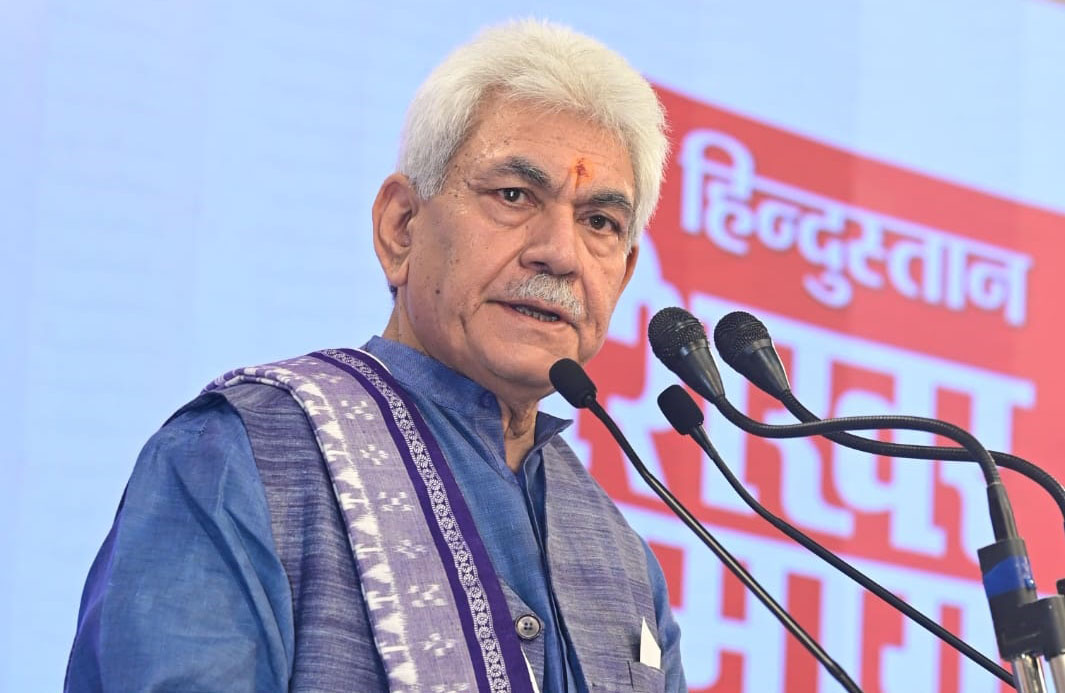 Time Not Far When Entire Terror-Ecosystem Will Crumble In J&K: LG Sinha Time Not Far When Entire Terror-Ecosystem Will Crumble In J&K: LG Sinha