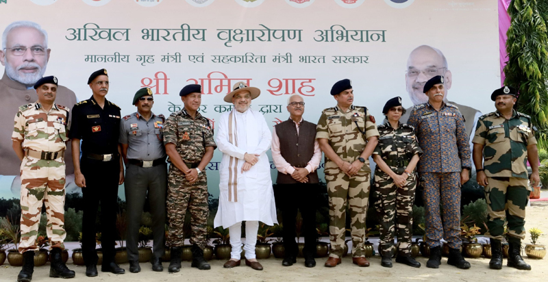 Union Home Minister Amit Shah at a CRPF function in Greater Noida. Another pic on page 2. Union Home Minister Amit Shah at a CRPF function in Greater Noida. Another pic on page 2.
