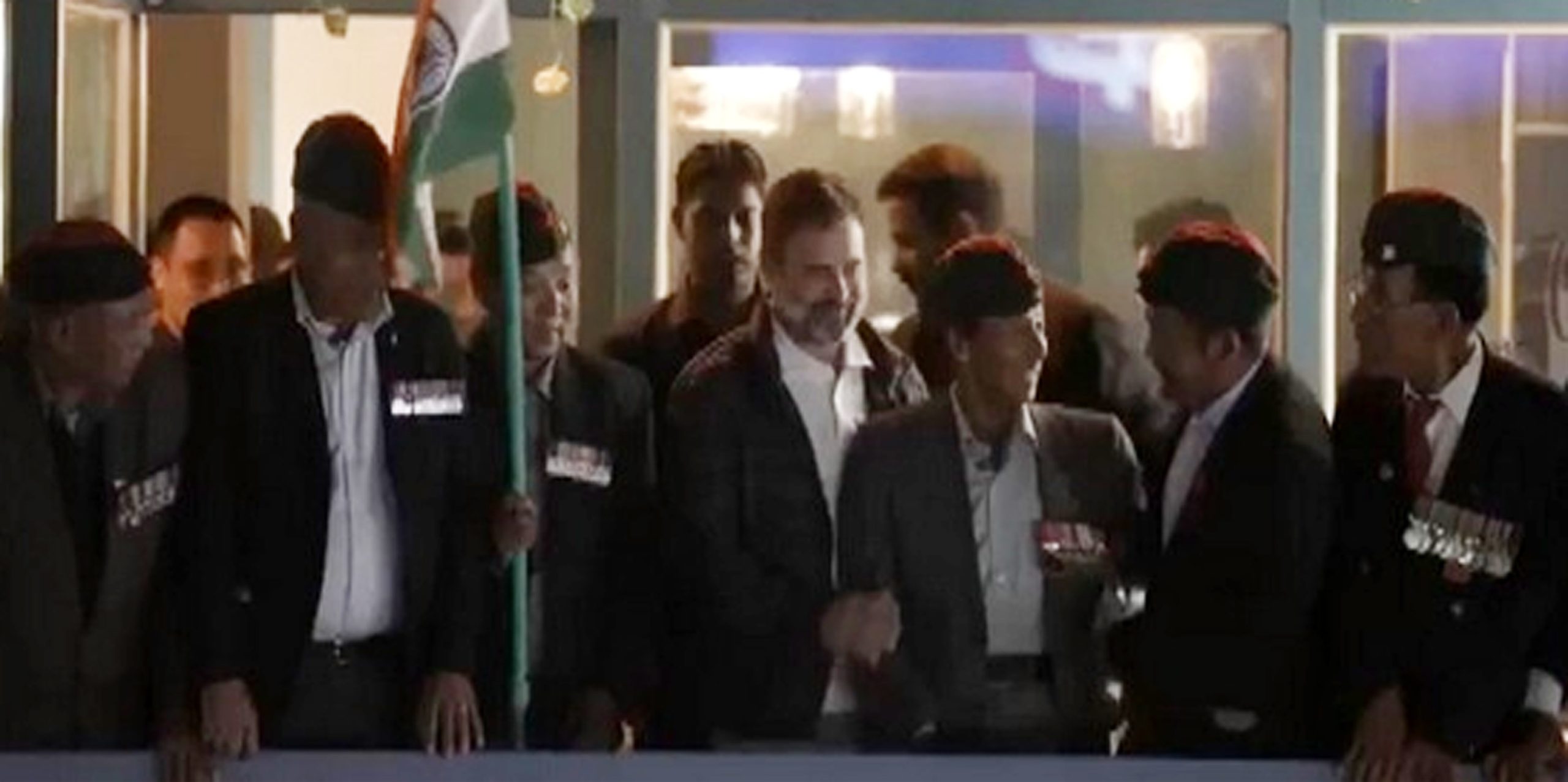 Congress MP Rahul Gandhi Interacts With Army Veterans During His Ongoing Ladakh Visit Congress MP Rahul Gandhi Interacts With Army Veterans During His Ongoing Ladakh Visit