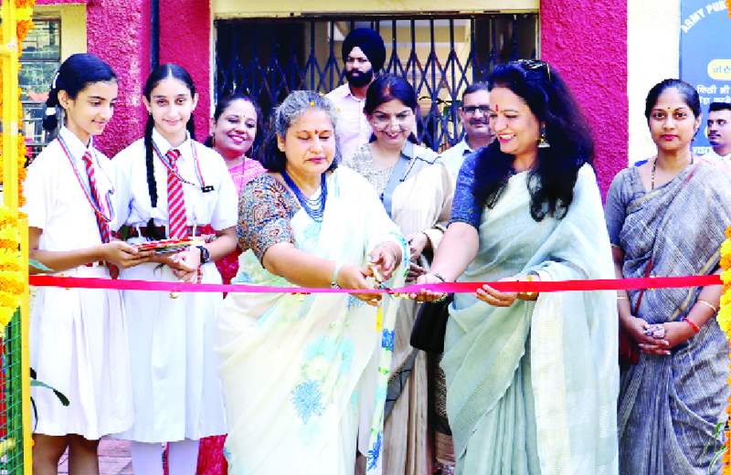 Punita Jain, Zonal President White Knight AWWA inaugurating Children's Park at Nagrota. Punita Jain, Zonal President White Knight AWWA inaugurating Children's Park at Nagrota.