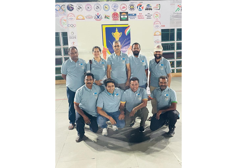 Technical Officials posing for group photograph. Technical Officials posing for group photograph.