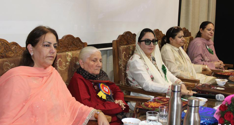 Chief guest and other special guests during Capacity Building Prog for Women Managers at Srinagar. Chief guest and other special guests during Capacity Building Prog for Women Managers at Srinagar.