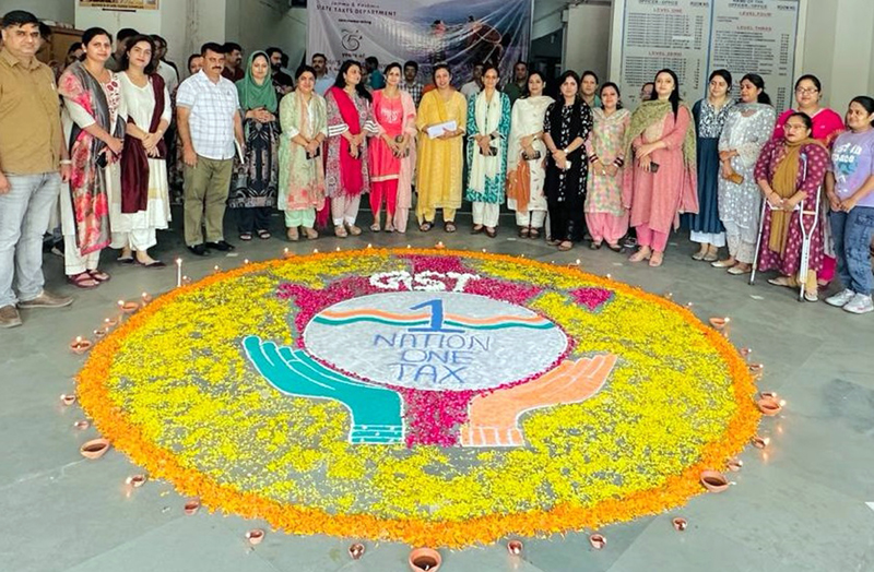 Rangoli prepared by STD. Rangoli prepared by STD.