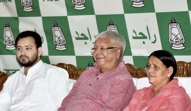 Court summons Lalu, Rabri, Tejasvi Yadav