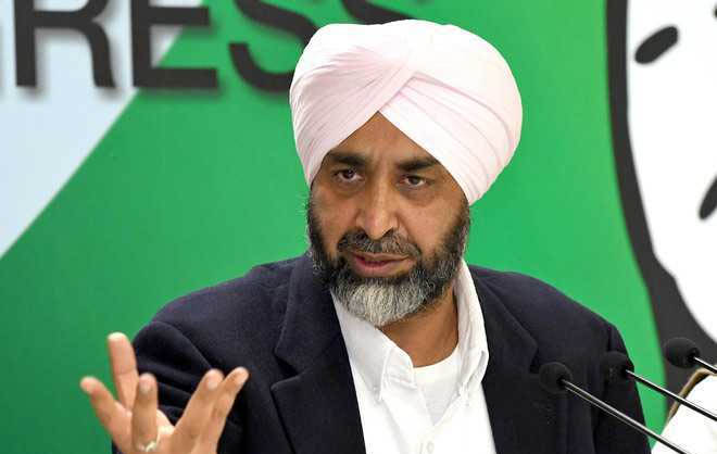 LOOK OUT NOTICE Manpreet Singh Badal. File photo