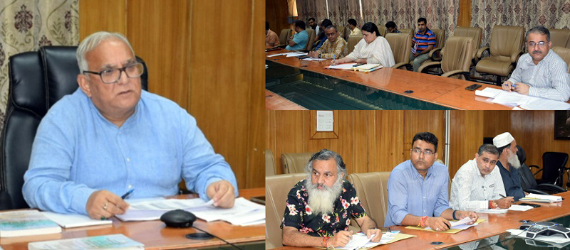 Page5-3 State Election Commissioner chairing a meeting on Tuesday.